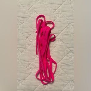 NEW WOMENS SHOE LACES HOT PINK
